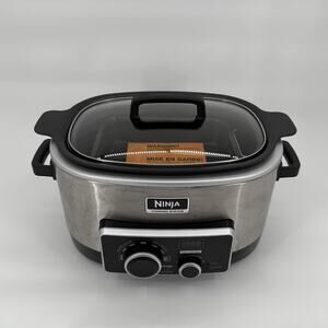 Ninja MC900QSS 4-in-1 Cooking System 6 Qt Slow Cooker Digital w/ Carrying Bag
